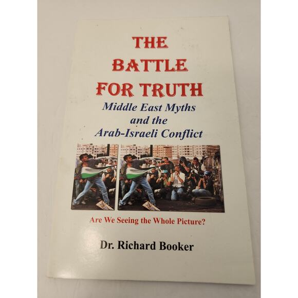 Dr. Richard Booker Bundle Of 2 Booklets The Battle For Truth Christian Zionist - Picture 6 of 10